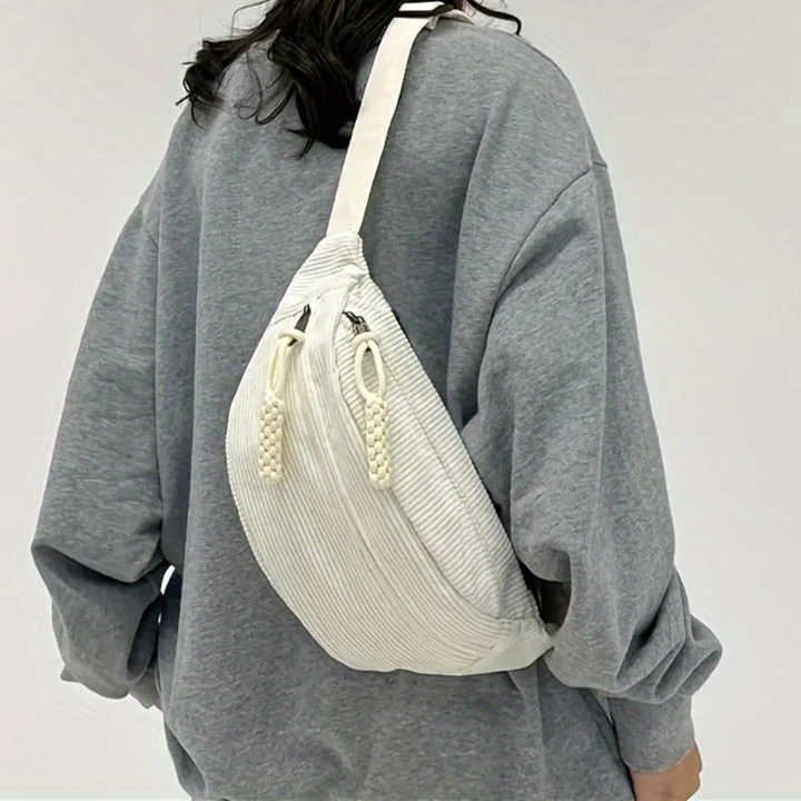 PETRA™ - CORDUROY SHOULDER BAG