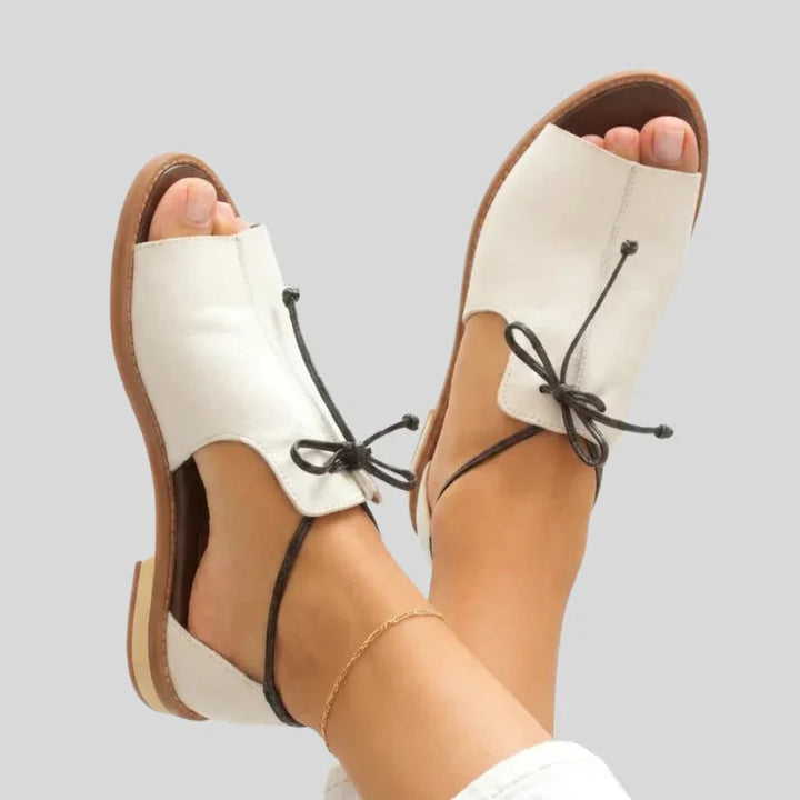 JULIETTE™ - LACE-UP SANDALS