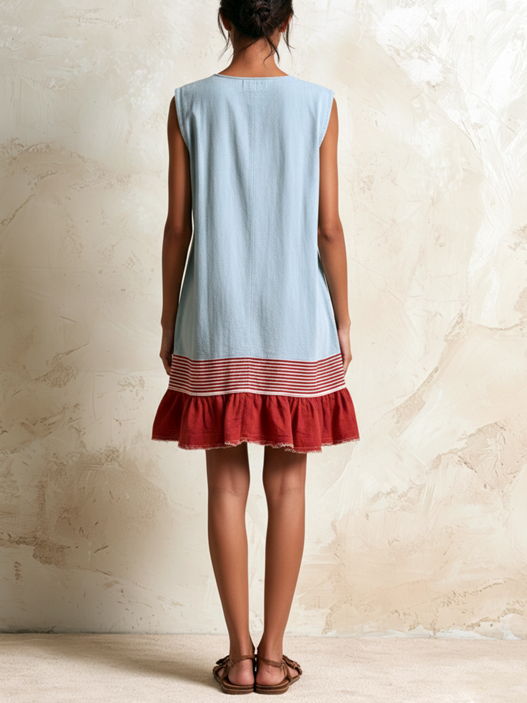 AMAYA™ - STRIPED TUNIC DRESS