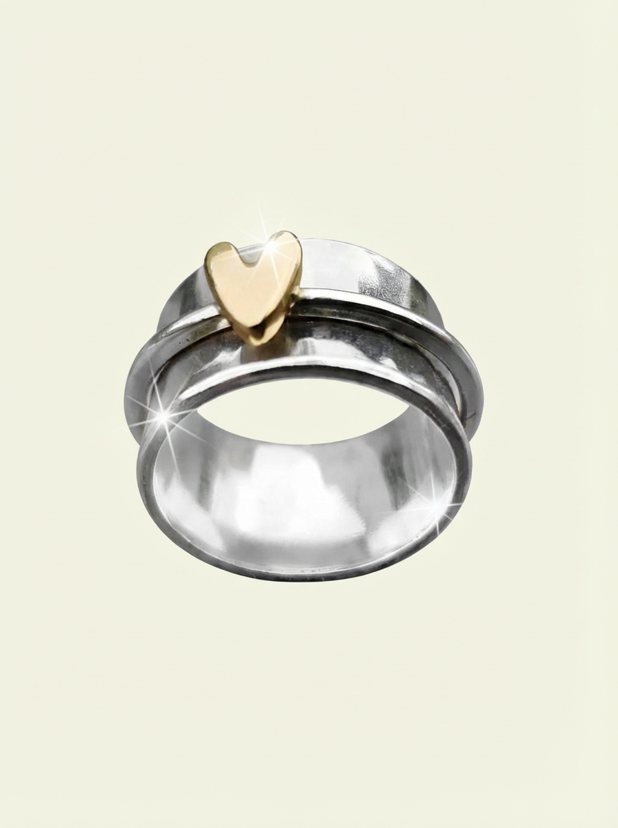 HEARTGOLD™ - GOLD PLATED HEART RING