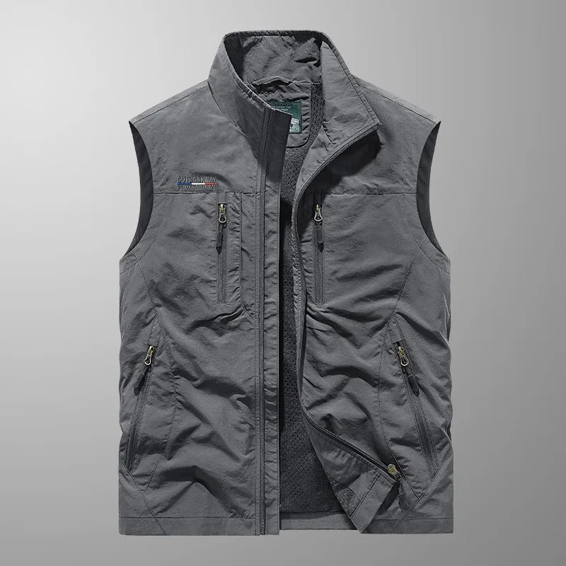 CAZEL™ - MULTI-POCKET BREATHABLE UTILITY VEST