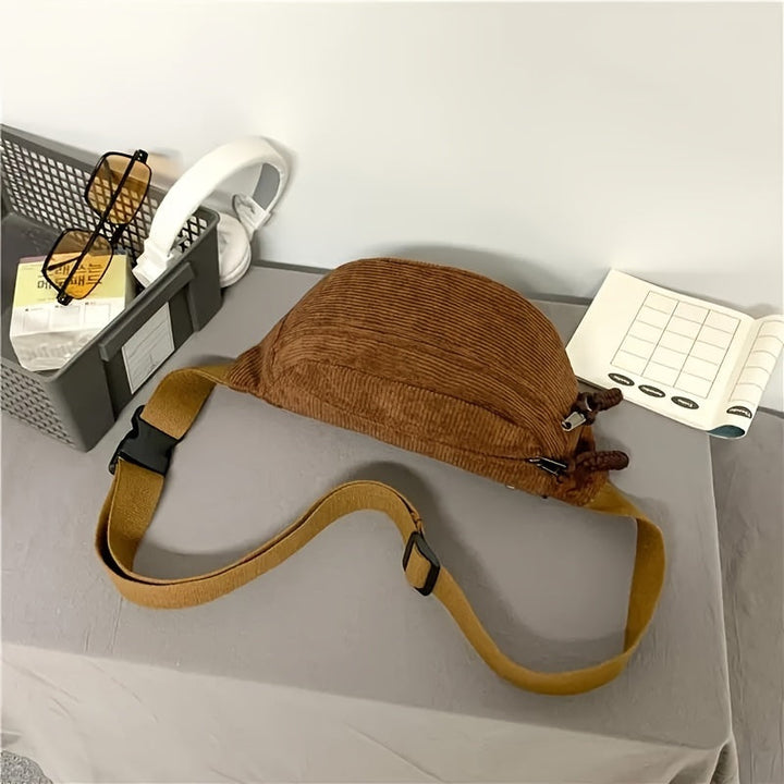 PETRA™ - CORDUROY SHOULDER BAG