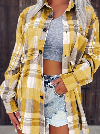 MOREAU LYON™ - GINGHAM LONG-SLEEVE SHIRT
