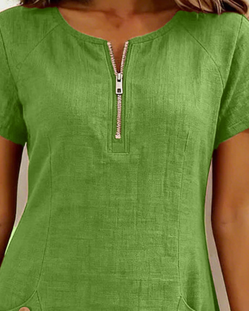LINA™ - RELAXED A-LINE DRESS