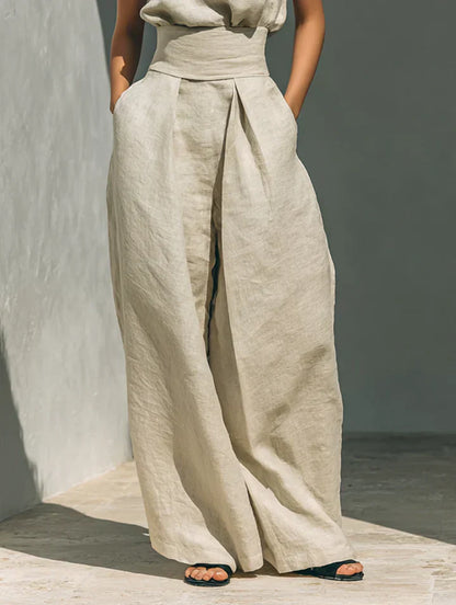FLOR™ - MINIMALIST TANK & TROUSERS SET