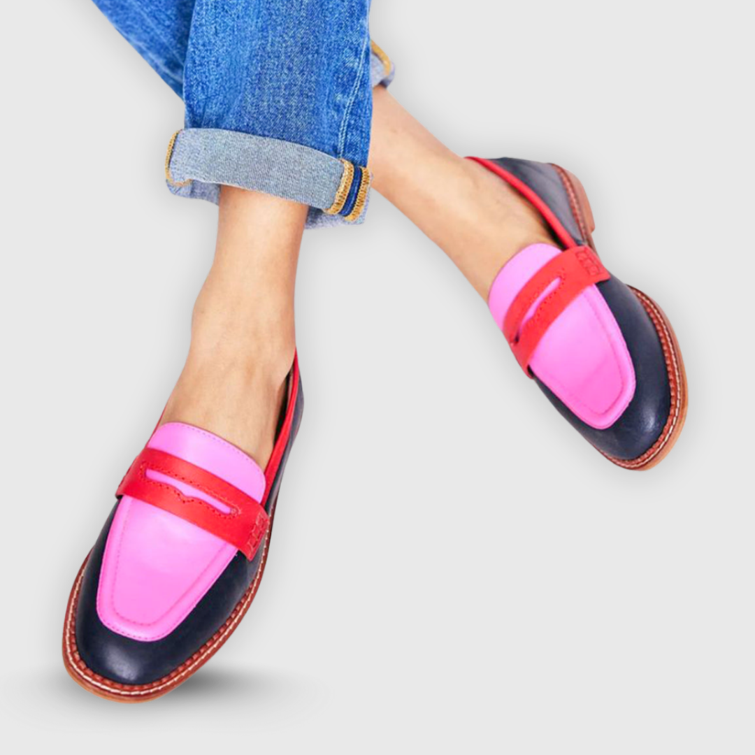 FRANKI™ - TWO-TONE COMFORT LOAFERS
