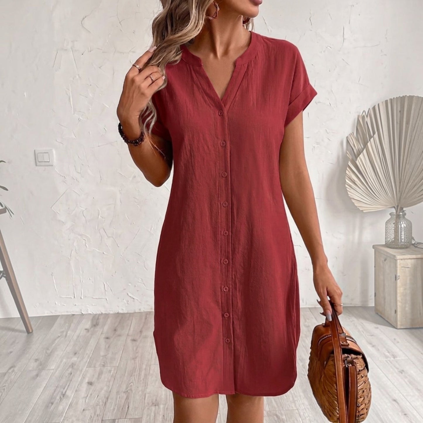 TESS™ - RELAXED SHIRT DRESS