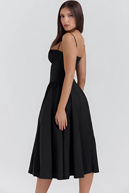 ROMA™ - CORSET-BODICE MAXI DRESS