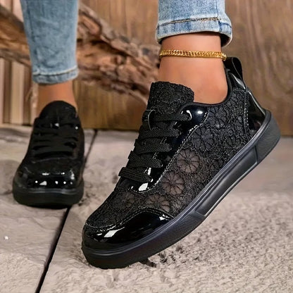 CAMILLE™ - FLORAL LACE SNEAKERS
