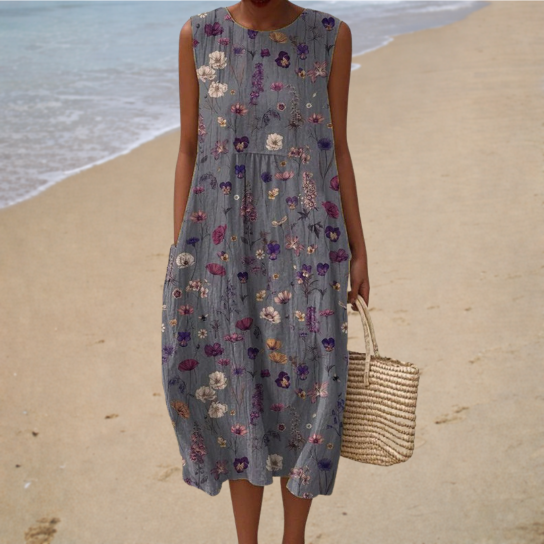ESTELLE™ - COMFORTABLE SLEEVELESS SUMMER DRESS