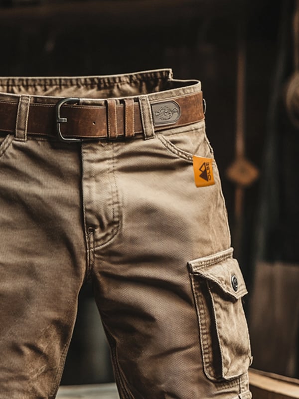 CORALIE™ - RETRO CARGO SHORTS