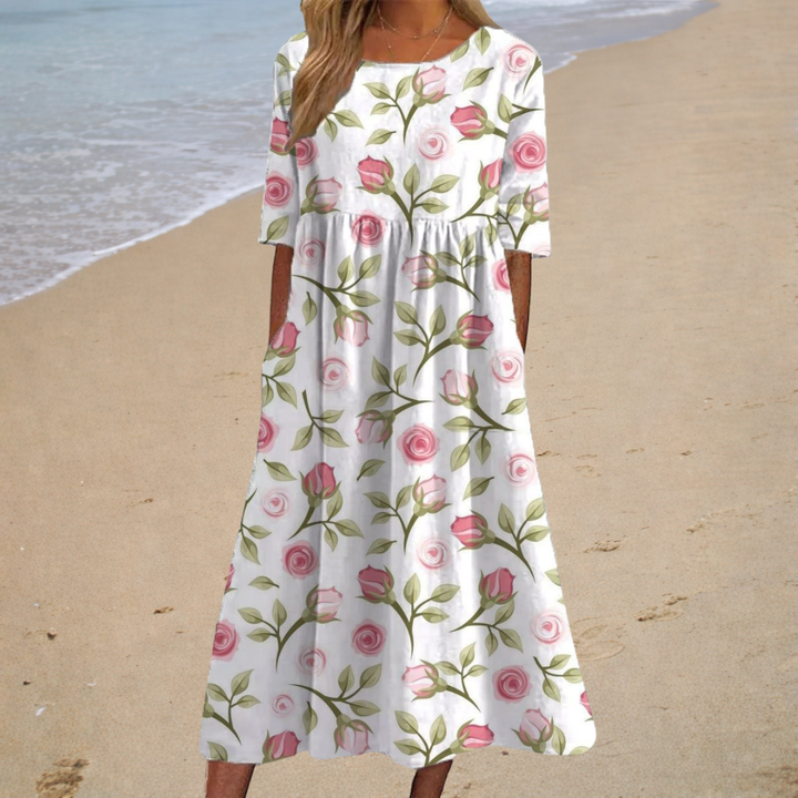 AZALEA™ - LONG FLOWING CHIC DRESS