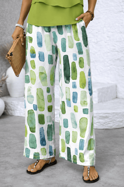 AMBRINE™ - FLOWING TANK & WIDE-LEG TROUSER SET