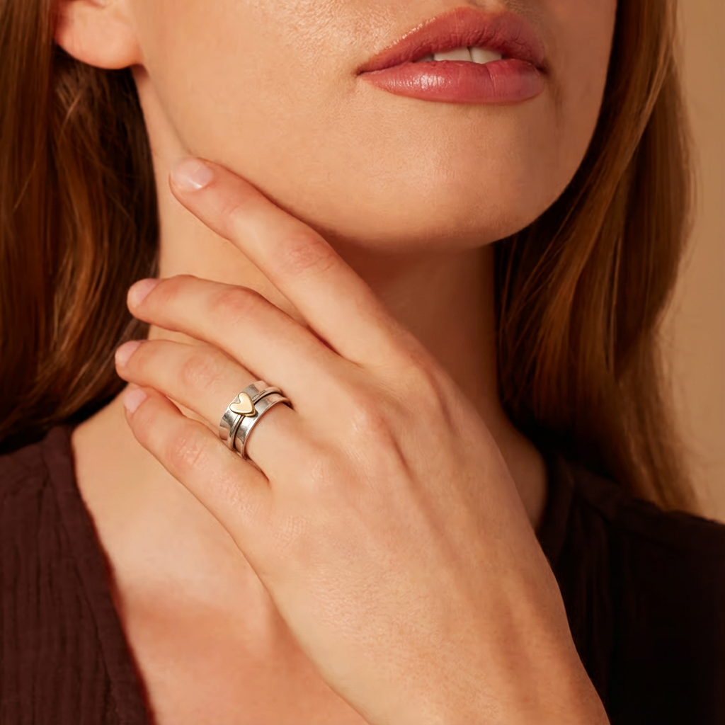 HEARTGOLD™ - GOLD PLATED HEART RING
