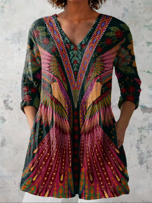 MANON™ - FLOWING V-NECK BLOUSE