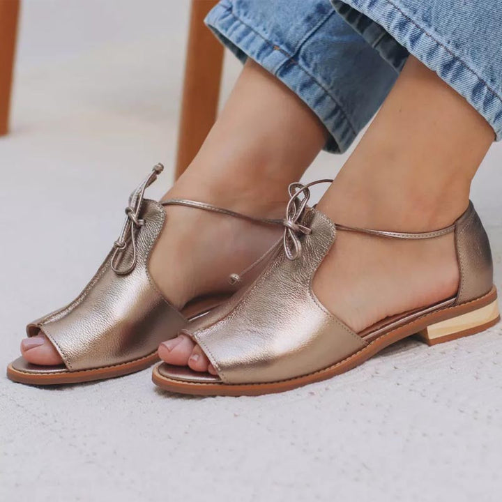 JULIETTE™ - LACE-UP SANDALS