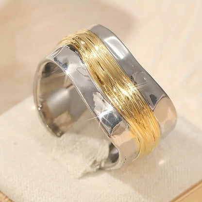 Antaradus - Two-Tone Ring Silver & Gold