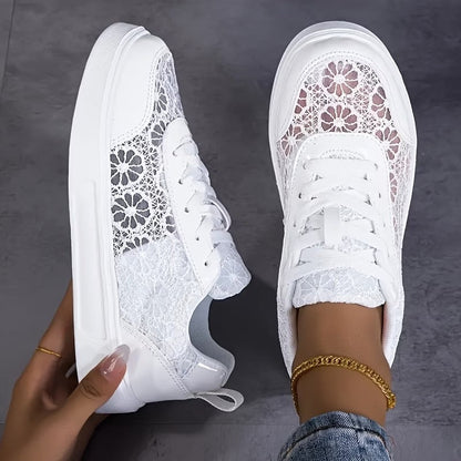 CAMILLE™ - FLORAL LACE SNEAKERS