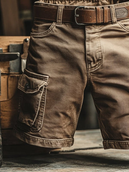 CORALIE™ - RETRO CARGO SHORTS