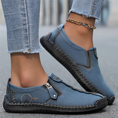 ELIRA™ - SLIP-ON ZIP LOAFERS