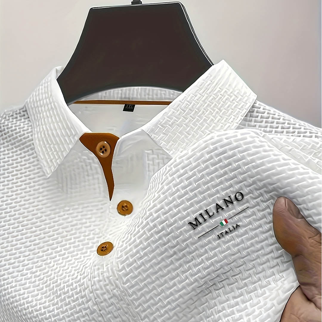 KINGSLEY™ - WOVEN POLO SHIRT