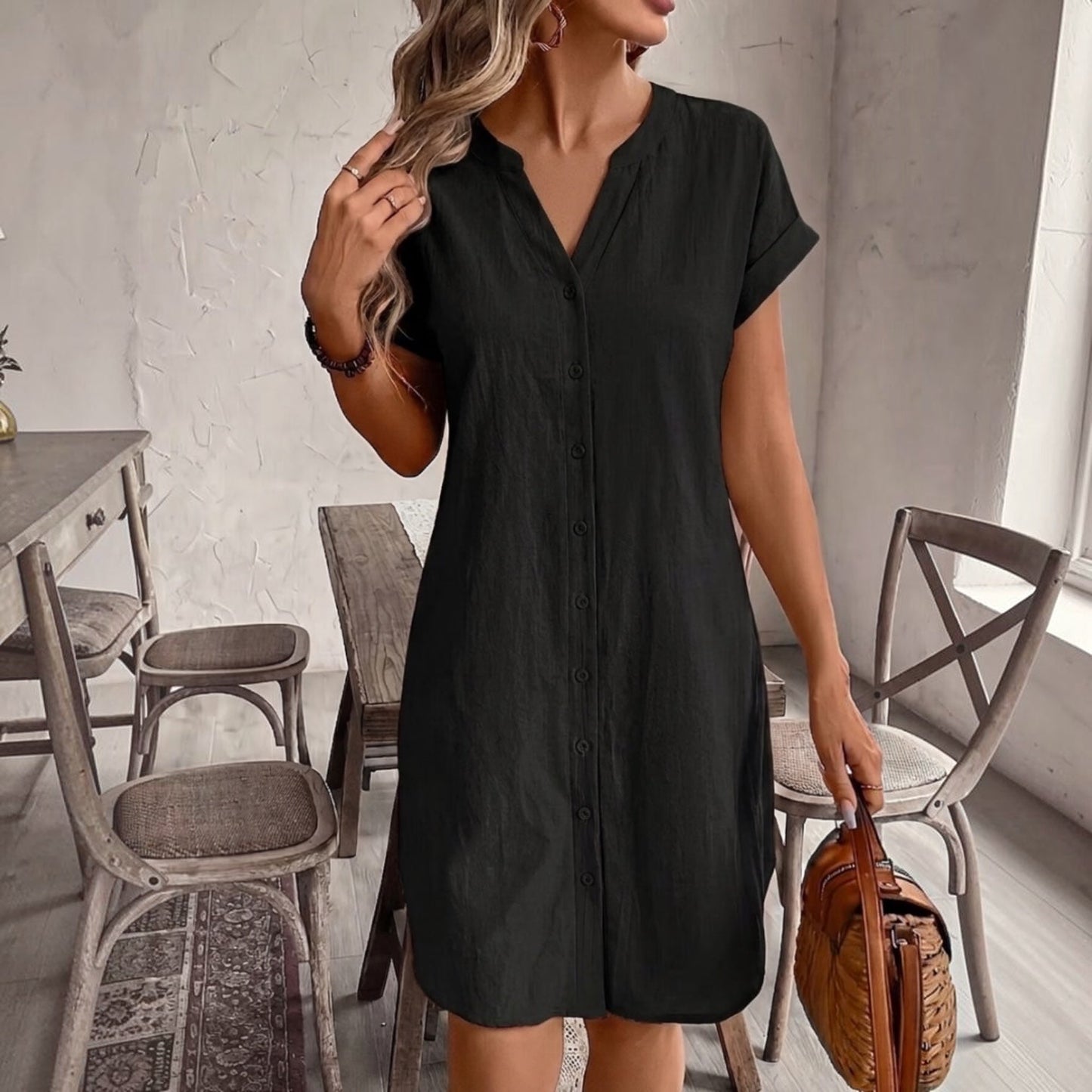 TESS™ - RELAXED SHIRT DRESS