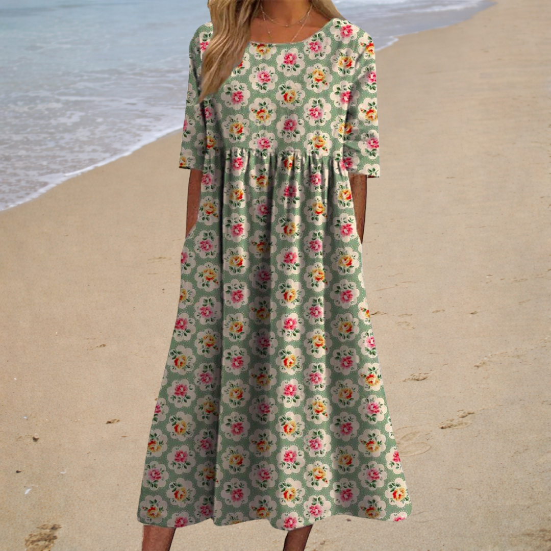 AZALEA™ - LONG FLOWING CHIC DRESS