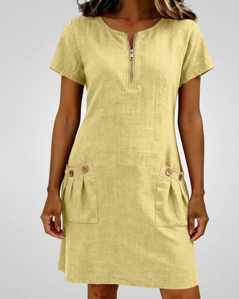 ANAÏS™ – Effortless Pocket Dress