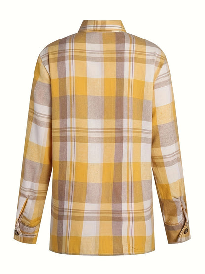 MOREAU LYON™ - GINGHAM LONG-SLEEVE SHIRT