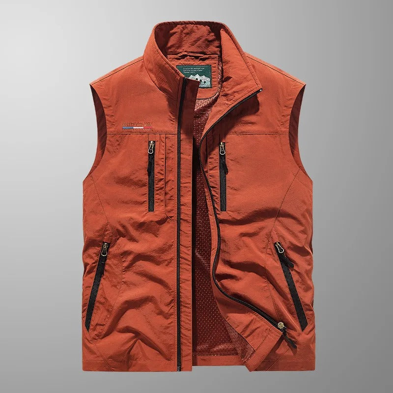 CAZEL™ - MULTI-POCKET BREATHABLE UTILITY VEST