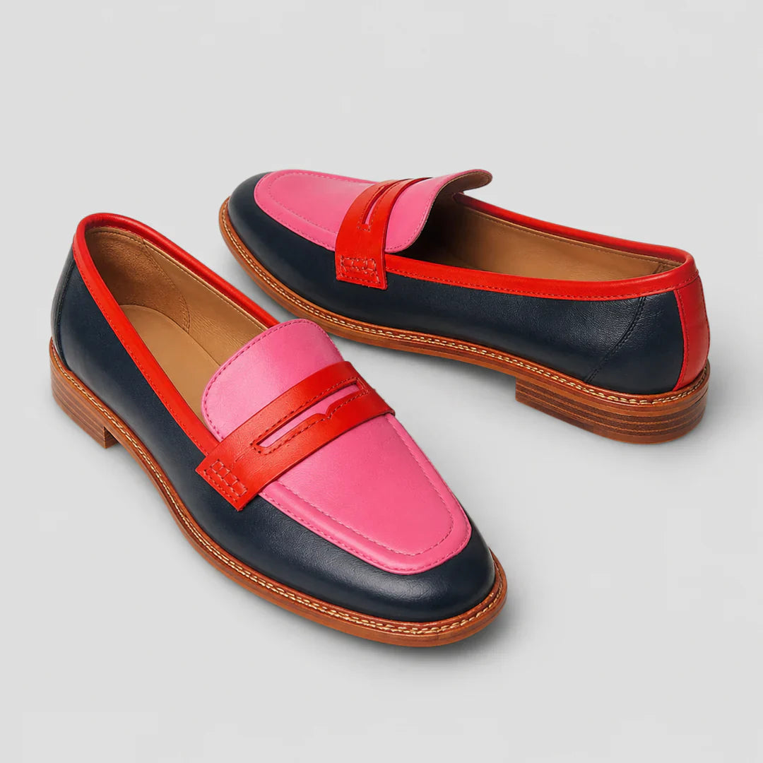 FRANKI™ - TWO-TONE COMFORT LOAFERS