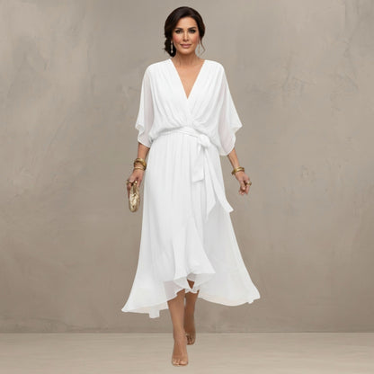 MARTA™ - FLOWING CHIFFON MAXI DRESS