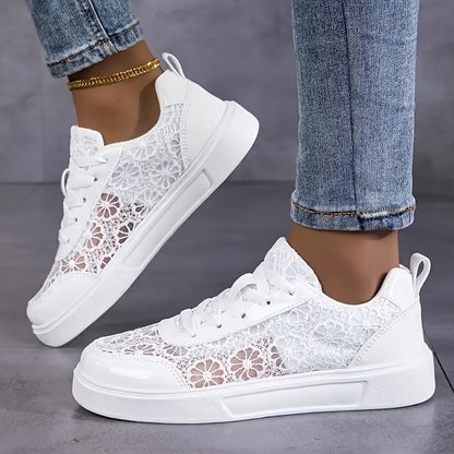 CAMILLE™ - FLORAL LACE SNEAKERS