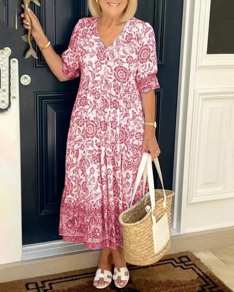BELLEROSE™ - FLORAL FLOW DRESS