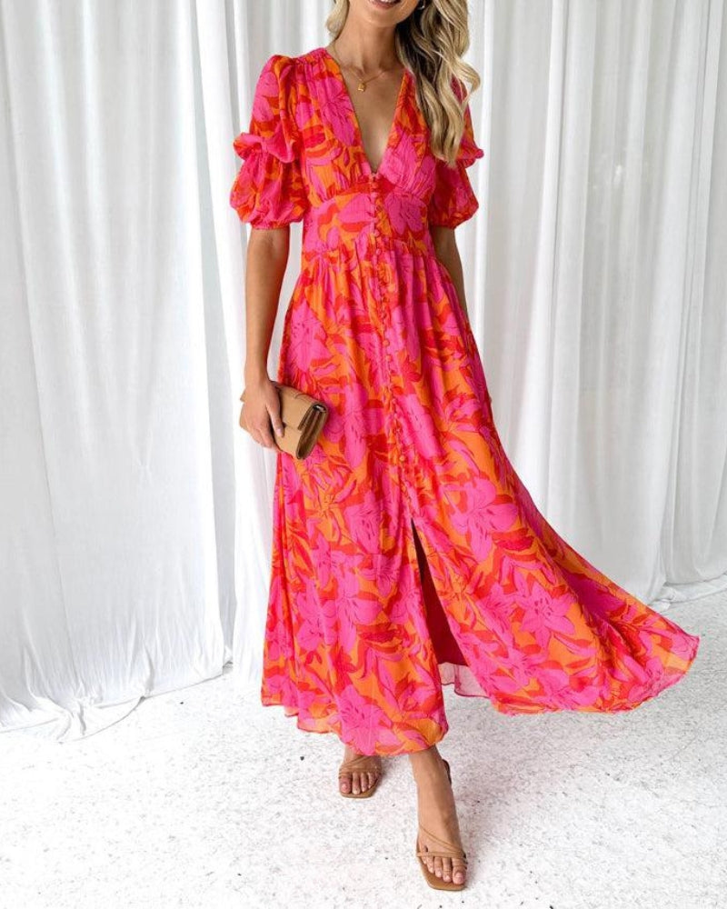 ARMONIA™ - SUNSET GLOW MAXI DRESS