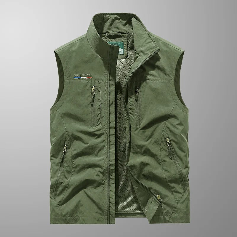CAZEL™ - MULTI-POCKET BREATHABLE UTILITY VEST