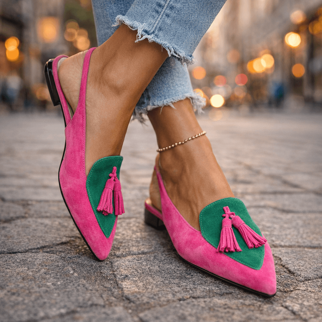 GISELLE™ - TASSEL POINTED SANDALS