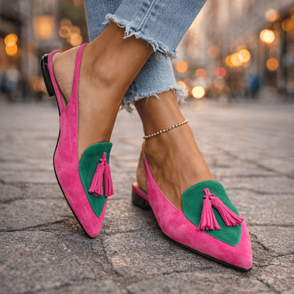 GISELLE™ - TASSEL POINTED SANDALS