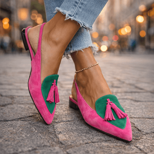GISELLE™ - TASSEL POINTED SANDALS