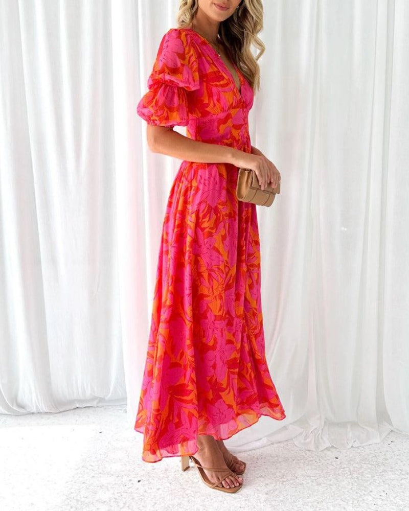ARMONIA™ - SUNSET GLOW MAXI DRESS