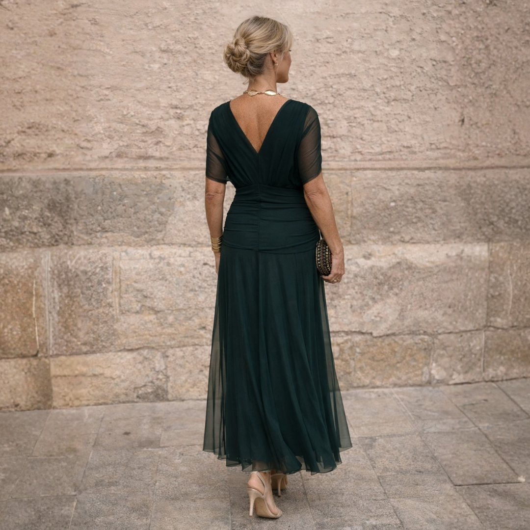 ELIZA™ - ELEGANT PLEATED DRESS