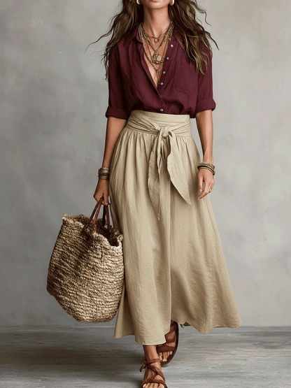 Antaradus - Boho Skirt Set