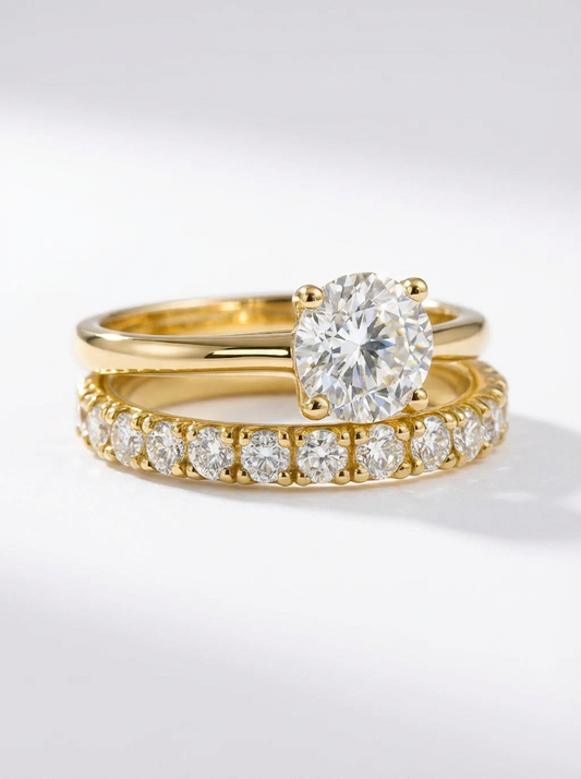 Antaradus - Vilma Gold Ring Set