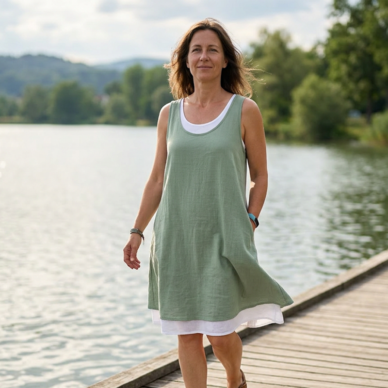 ROSALIND™ - SLEEVELESS TANK DRESS