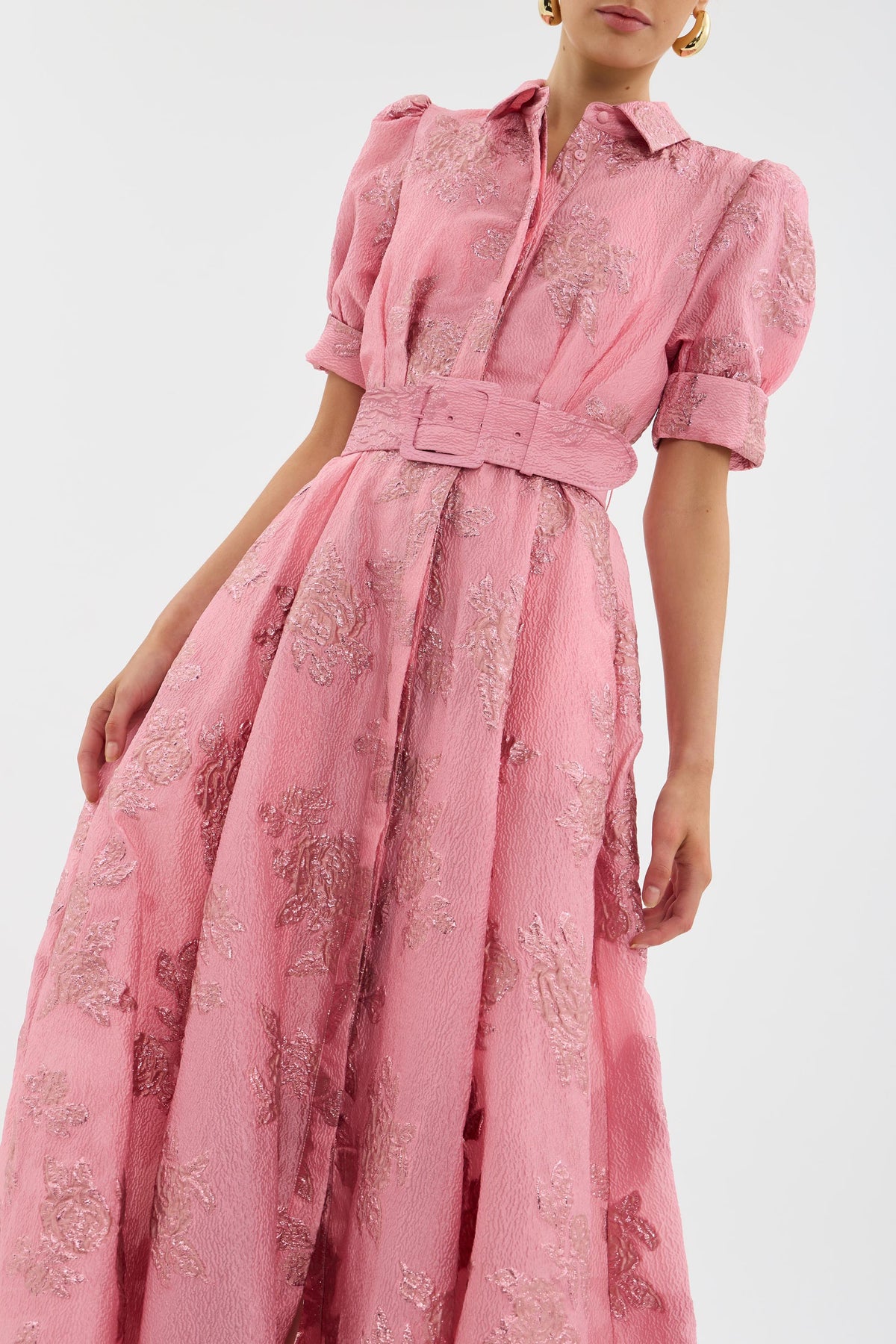 ARIA™ - BALLOON-SLEEVE MAXI DRESS