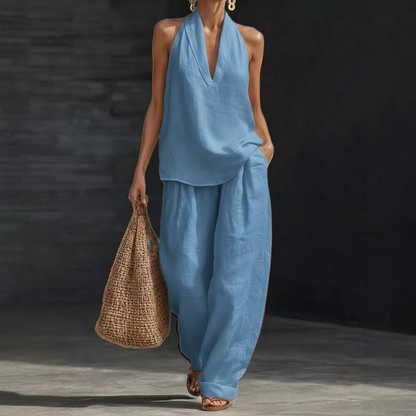 AINHOA™ - BATWING SLEEVE TWO-PIECE SET