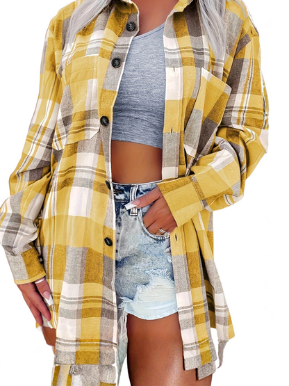 MOREAU LYON™ - GINGHAM LONG-SLEEVE SHIRT