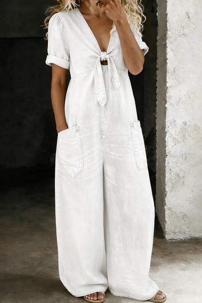 ATHENA™ - SHORT SLEEVE JUMPSUIT