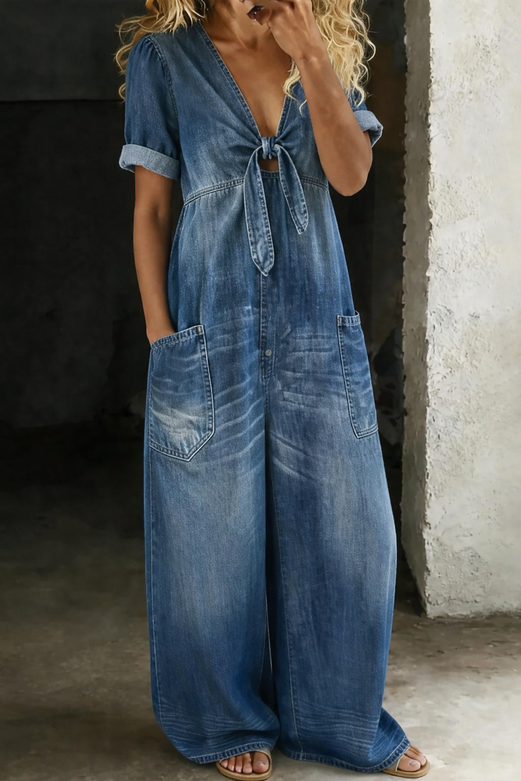 ATHENA™ - SHORT SLEEVE JUMPSUIT