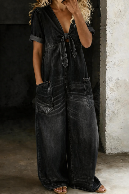 ATHENA™ - SHORT SLEEVE JUMPSUIT